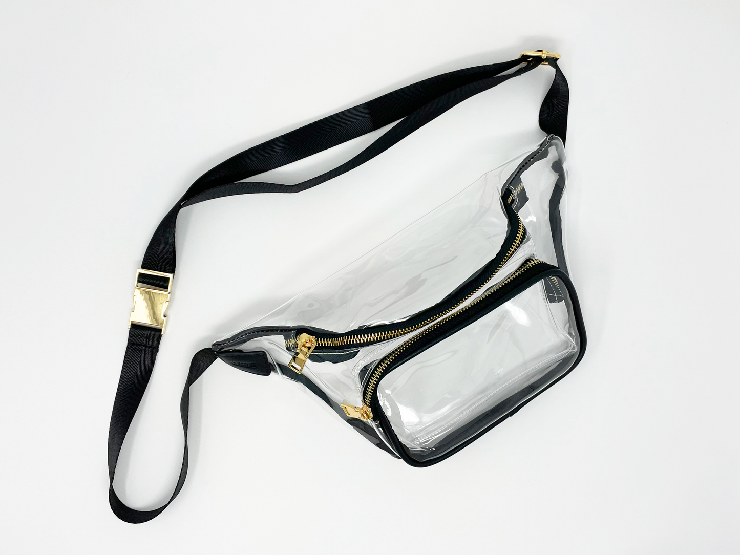 clear unisex fanny pack belt bag stadium approved beis sport sling